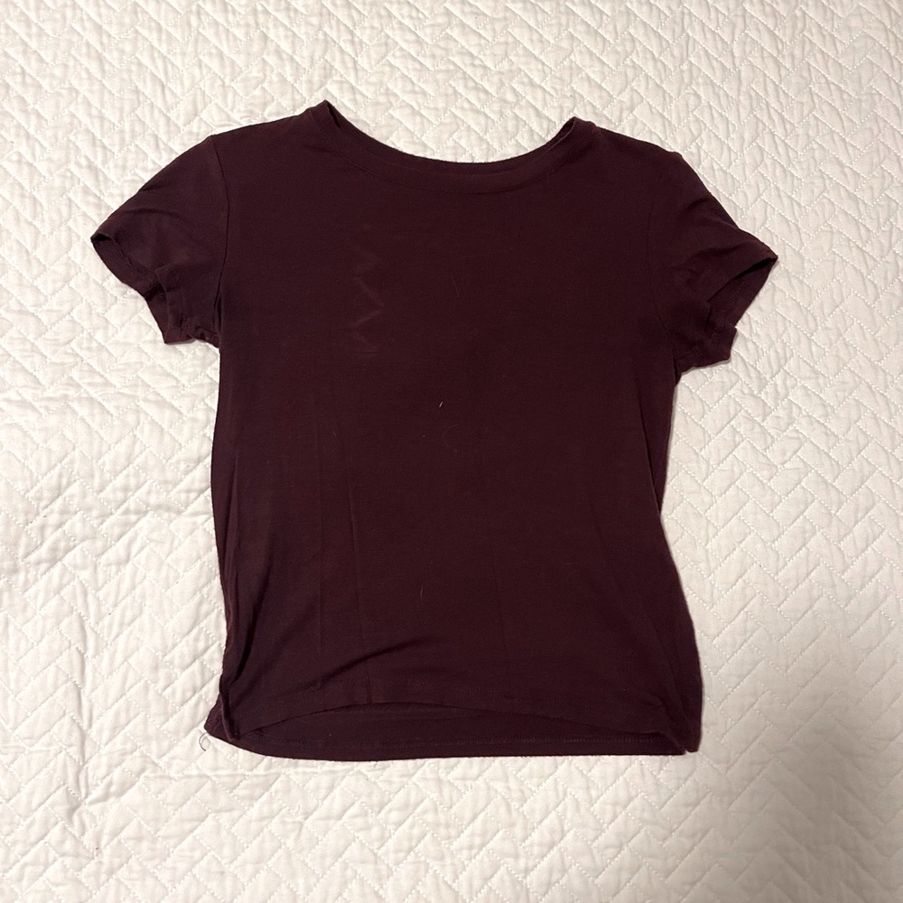 Maroon T-shirt